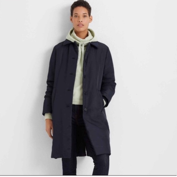 Club Monaco Jackets & Blazers - Club Monaco Black Sleeker Under Padded Overcoat